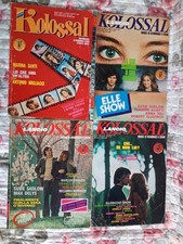 FotoromanzI LANCIO 4 PEZZI KOLOSSAL  ANNI 80 A COLORI SUSIE MARINA ALEX DAMIANI 