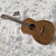 Mahogany top solid acoustic