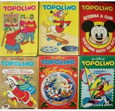 Fumetti Topolino Walt Disney Numeri Da Collezione 797 1167 1319 1464 1465 1711