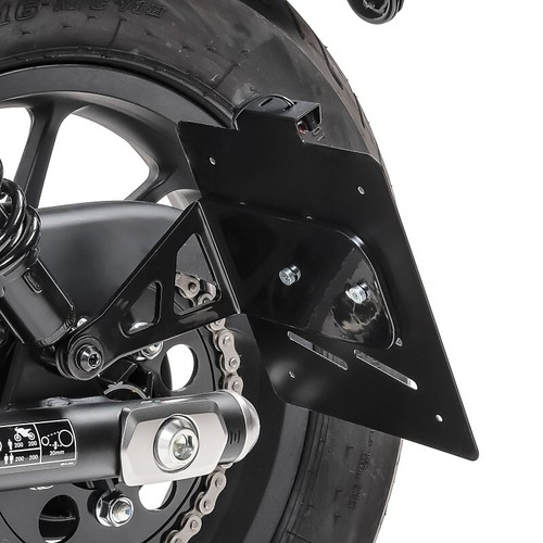 Portatarga laterale per - , honda