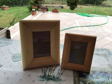 Set 2 cornici in legno da
