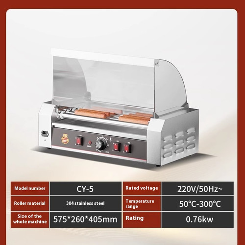 Hot dog grill macchina - macchina,, rullo