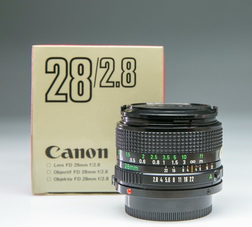 Canon lens 2 8 - lens, fd