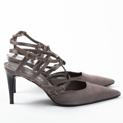 Chanel sandali donna grigio - chanel,