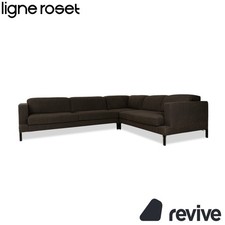 Ligne Roset Stoff Angolare Grigio Sofa Divano