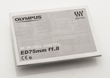 Manuale di istruzioni Olympus