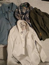 Lotto 4 Camicie Bambino Tg 5/6/7 Anni Benetton Mayoral Original Marines