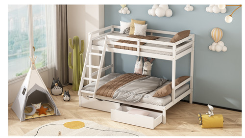 Letto castello triplo con - triplo,