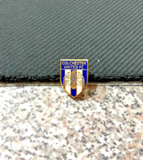 SPILLA PIN BADGE DISTINTIVO COLCHESTER UNITED CALCIO FOOTBALL VINTAGE ORIGINALE