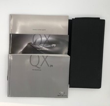 INFINITI QX 70 Manuale uso e manutenzione 2015 incl. cartella di bordo + manuale corto Garanzia - .. BA