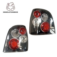 Coppia fari fanali posteriori VW Volkswagen Polo 9N 2001-2005 Difetti In Foto