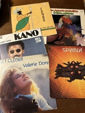 5 Dischi Vinile Italo-disco