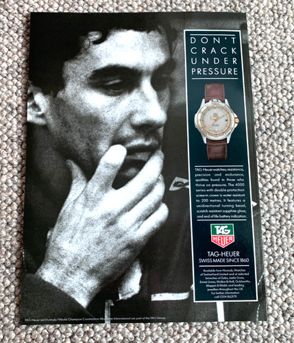 Tag heuer ayrton senna - 1990s,