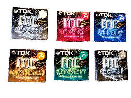 Tdk minidisc nuovo - 6x, md