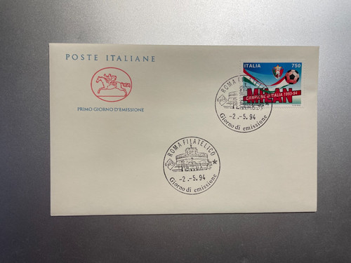 1994 busta cavallino - busta, fdc