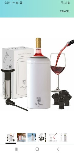 Set refrigeratore vino senza