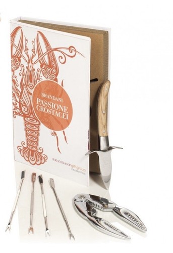 Set crostacei inox e - 6,