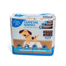 TAPPETINI ASSORBENTI PER CANI 60x90 LEOPET TRAVERSE TRAVERSINE CUCCIOLI ADESIVE