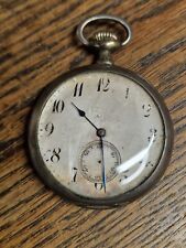 Orologio Tasca Remontoire Tavannes Watch Co Argento 800 (non Funzionante) V3 ^