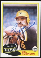 Bill Robinson #51 signed