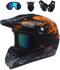 Moto casco cross - d., o