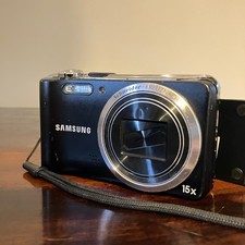 ✩ + ̊ Samsung WB610 12MP fotocamera digitale nera con obiettivo zoom — Y2K Digi