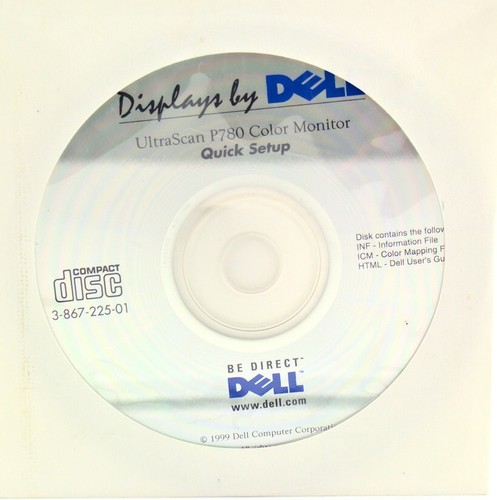 Dell trinitron ultrascan - dell, p780