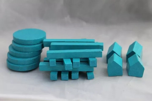 Agricola legno player pieces - agricola,