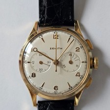 ZENITH-CRONO-ORO 18 KT (0,750)-CAL.143 (EXCELSIOR PARK 4)-RUOTA A COLONNE-36 MM