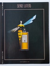 Pubblicità stampa vintage SERGE LUTENS!! " Miglior Profumo Donna "
