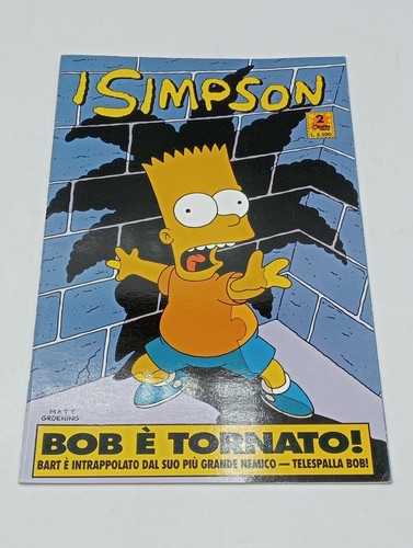 Fumetto macchia nera simpson - nera,
