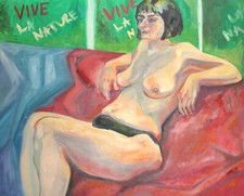 Grande dipinto ad olio