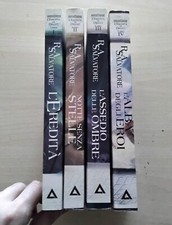 Lotto 4 libri R. A. Salvatore, L'eredità di Drizzt, Forgotten Realms, Armenia