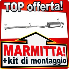 Silenziatore Posteriore per