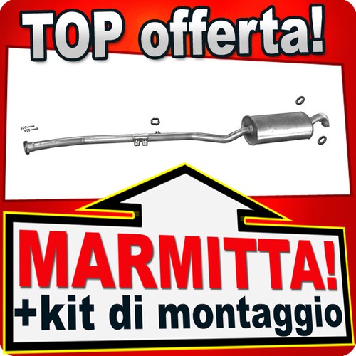 Silenziatore posteriore per - silenziatore,