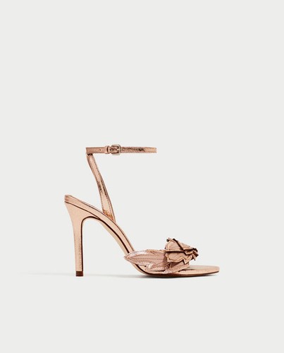 Zara sandali tacco alto con - zara,
