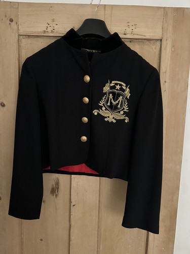 Giacca mondi nera vintage oro - vintage,