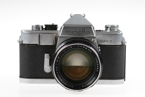 Minolta case con rokkor - sr-3,