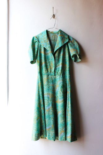 Abito vintage verde tiffany - 62,