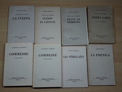 Lotto vecchi bur rizzoli - lotto,