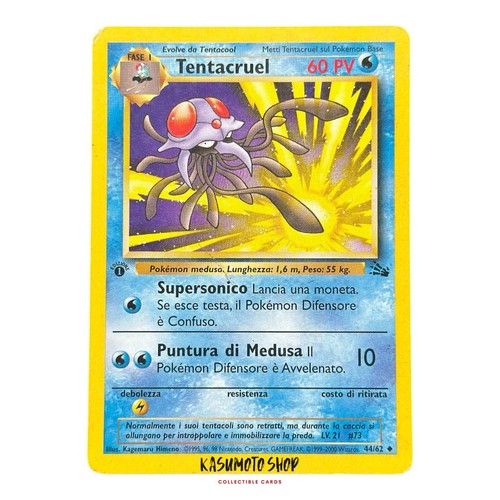 Carte pokemon set fossil - set, prima