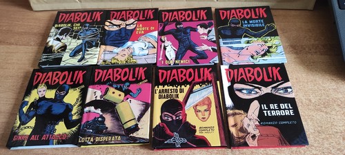 Diabolik serie completa 1 8 - , 1/8