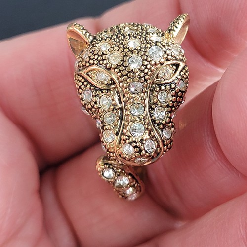 Anello gatto grande ghepardo