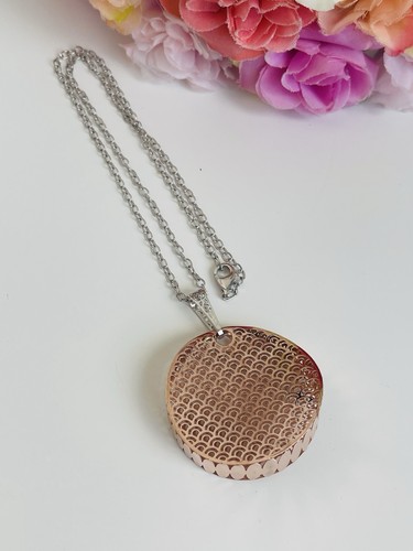 Collana cerchio traforato - cerchio,