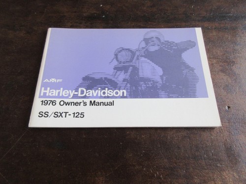Harley davidson 125 sxt - harley, ss-125