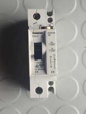 SIEMENS 5SX21 B6 230/400V + 5SX9100 HS INTERRUTTORE AUTOMATICO + AUSILIARIO