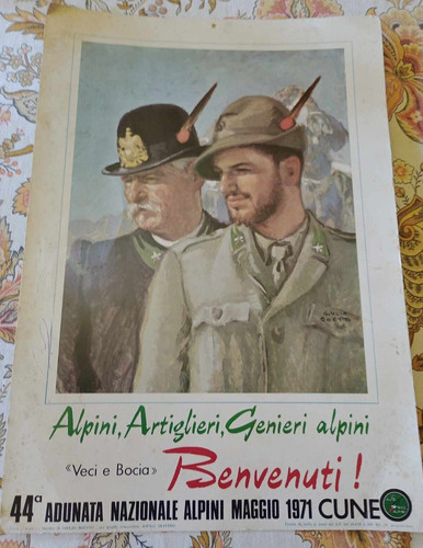 Bellissimo manifesto cartonato