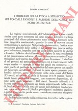 CRNKOVIC Drago - I problemi della pesca a strascico sui fondali fangosi e sabbi