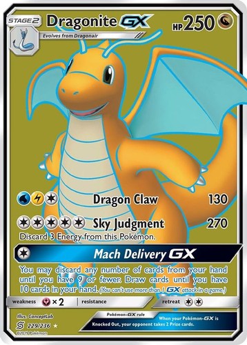 Dragonite 229 236 - -, 229/236