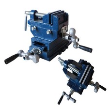 MORSA A CROCE DA 75MM 3" DOPPIE GANASCE PER TRAPANO A COLONNA DA BANCO BANCONE